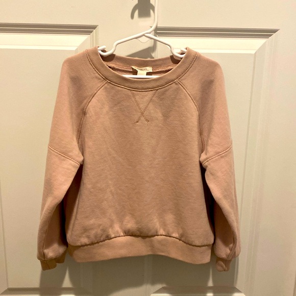 Crewcuts Girls Pink/Blush Sweatshirt Size 6 - Picture 1 of 4